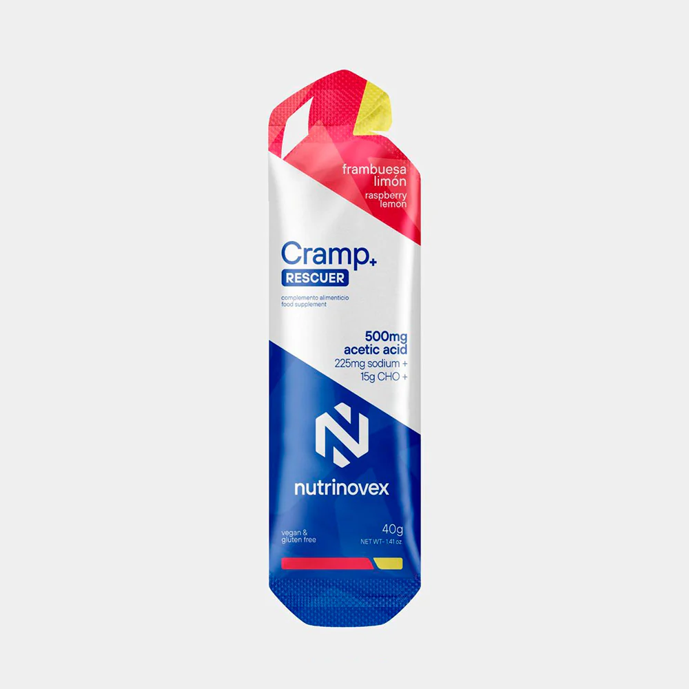 GEL NUTRINOVEX CRAMP RESCUER - FRAMBUESA Y LIMÓN