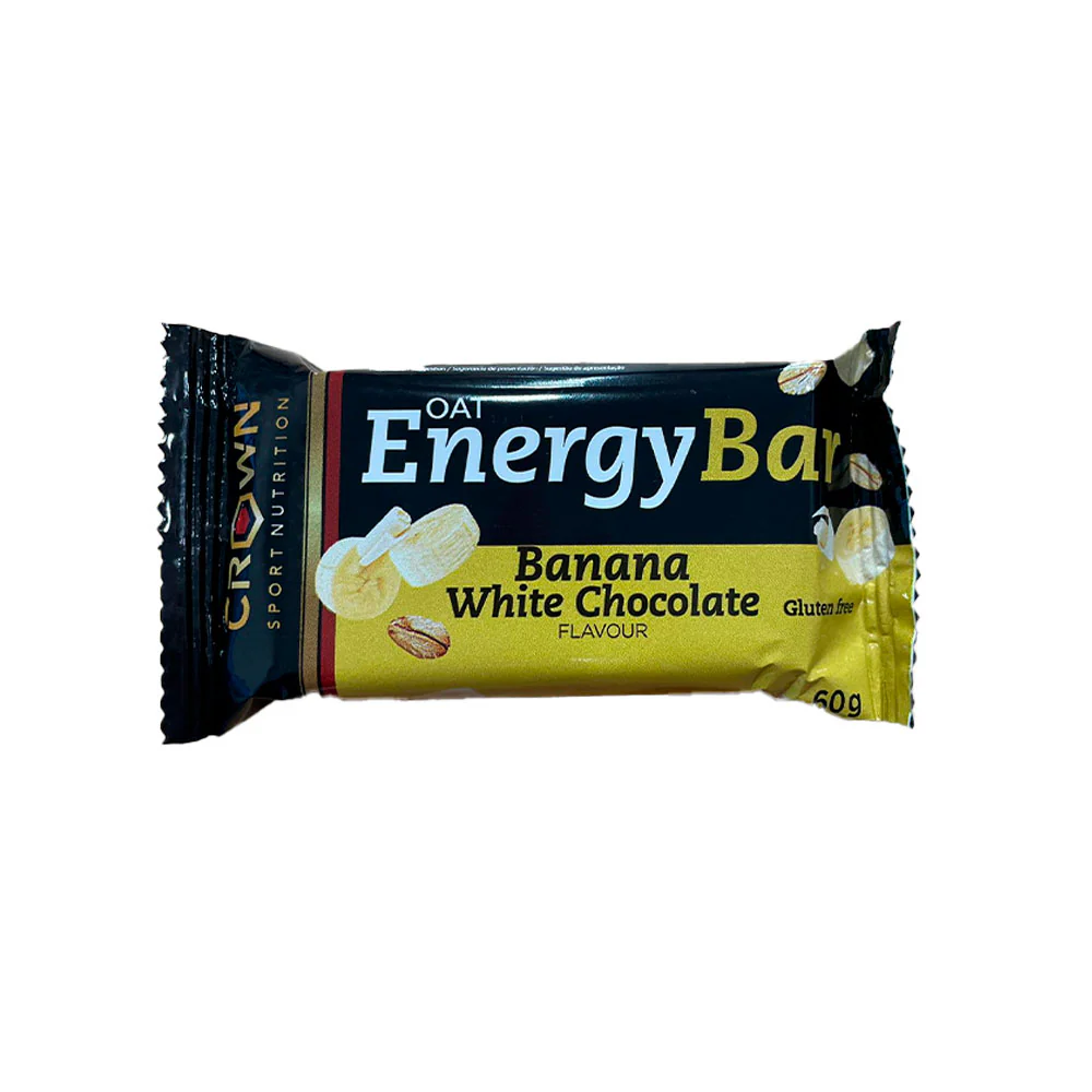 BARRITA ENERGÉTICA CROWN ENERGY BAR 2.0 - Banana y Chocolate Blanco