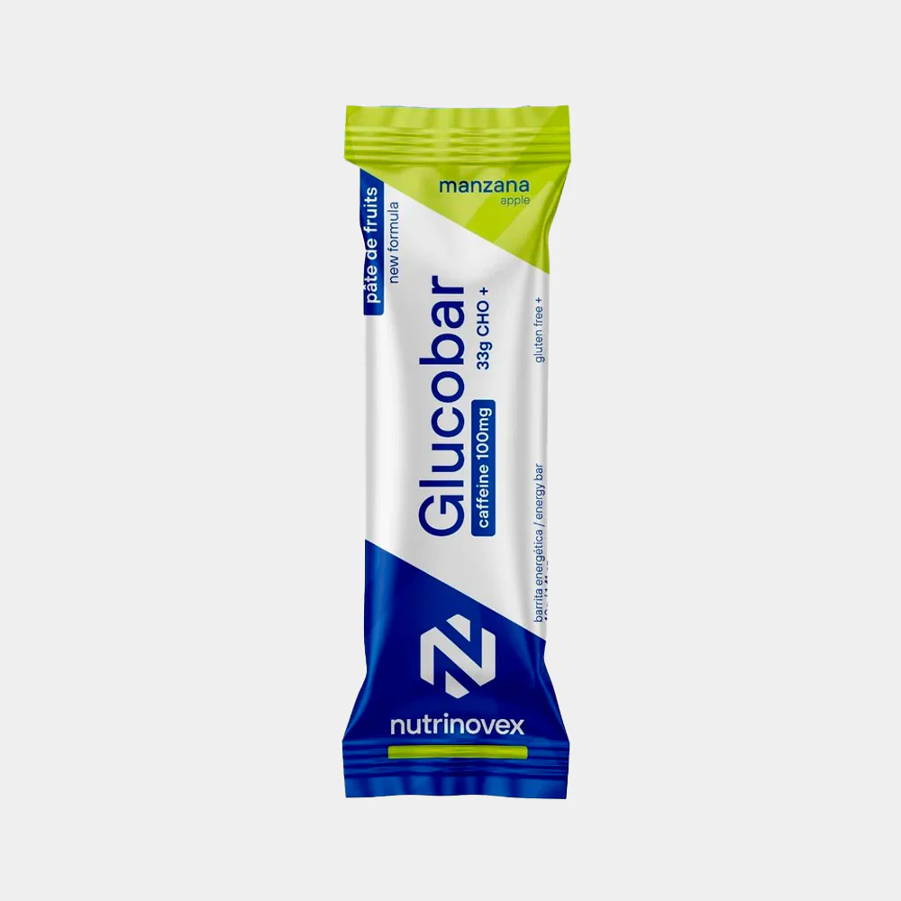GOMINOLA ENERGÉTICA NUTRINOVEX GLUCOBAR - Cafeína 100mg - Manzana