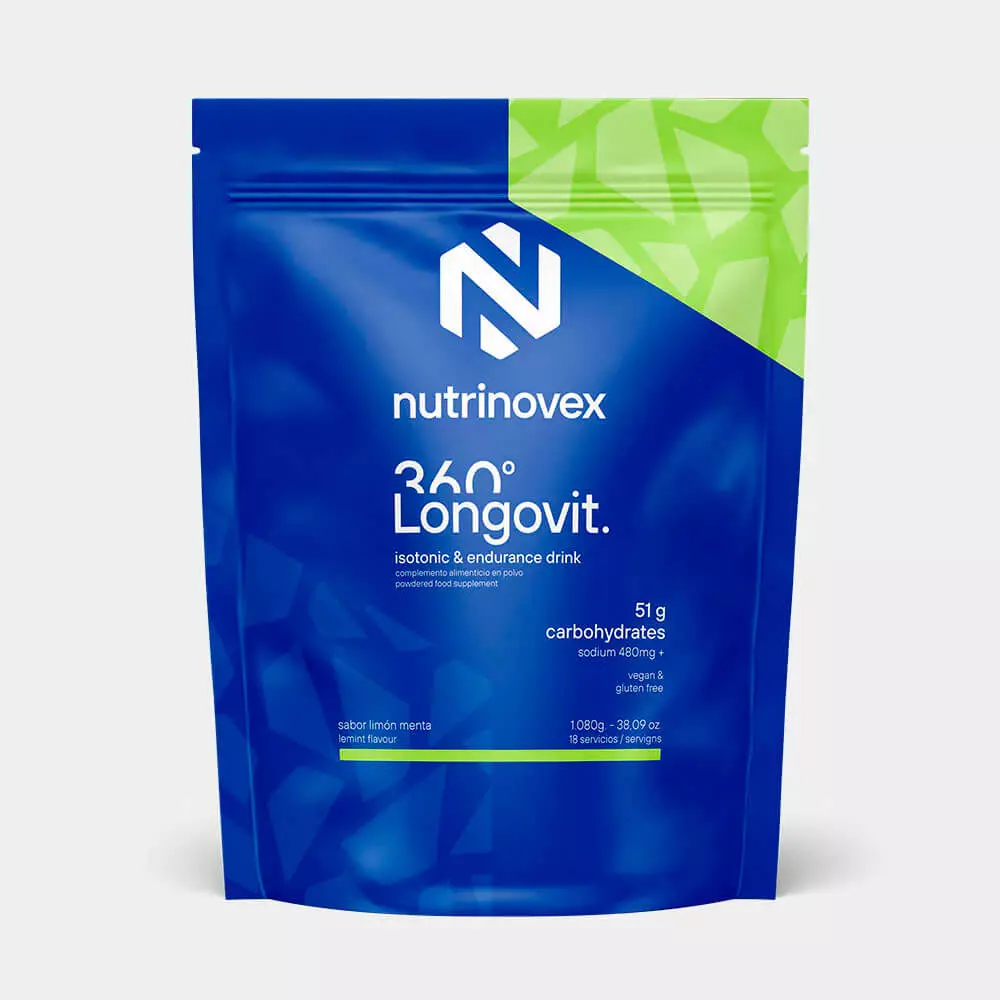 BEBIDA ENERGÉTICA NUTRINOVEX LONGOVIT 360 - Limón Menta