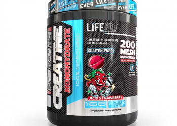LIFE PRO CREATINA MONOHYDRATE 200MESH 500G – Acid Strawberry